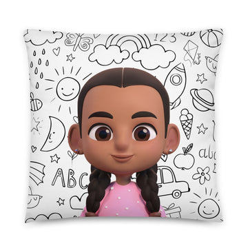 Lily Doodle Pillow