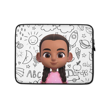 Lily Doodle Laptop Sleeve